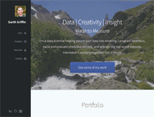 Tablet Screenshot of garthgriffin.com